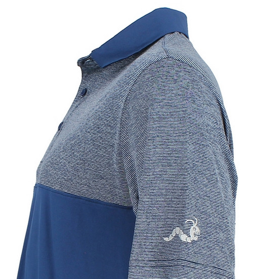 Woodworm Golf Shirts Heather Panel V2 Mens Polos Woodworm Golf Shirts Heather Panel V2 Mens Polos