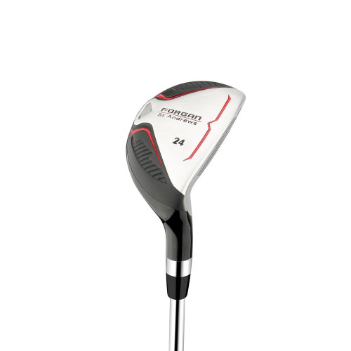 Forgan of St Andrews F100 Golf Clubs Set with Bag, Graphite/Steel, Mens Right Hand, 6-PW Forgan of St Andrews F100 Golf Clubs Set with Bag, Graphite/Steel, Mens Right Hand, 6-PW