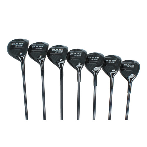 Ram Golf 2EZ Full Fairway Woods Set from 3 to 15, Mens Right Hand