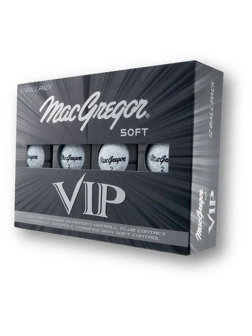 MacGregor Golf VIP 12 Golf Ball Pack