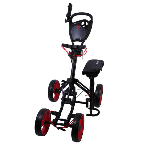 MacGregor Golf Deluxe VIP 4 Wheel Golf Trolley With Seat MacGregor Golf Deluxe VIP 4 Wheel Golf Trolley With Seat