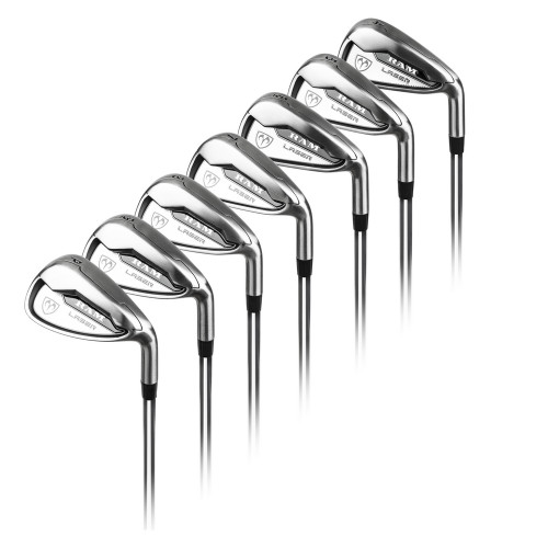 Ram Golf Laser Iron Set 4-SW, Mens Right Hand, Steel Shaft, Regular Flex