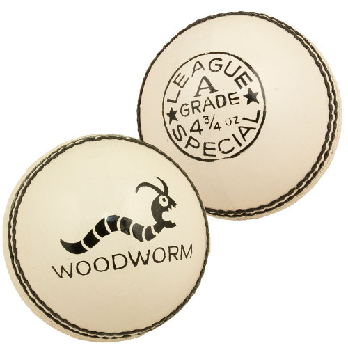 6 x Woodworm Junior Special 4 3/4oz Cricket Balls