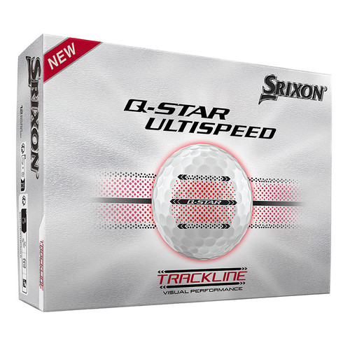 12 Srixon Q-Star Ultispeed Mens Golf Balls - 1 Dozen