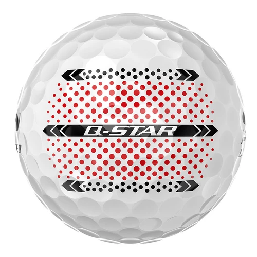 12 Srixon Q-Star Ultispeed Mens Golf Balls - 1 Dozen PERSONALISED