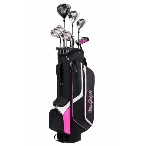 MacGregor Golf DCT4000 Petite Golf Clubs Set with Bag, Ladies Right Hand (9 Clubs / 13 Pieces)