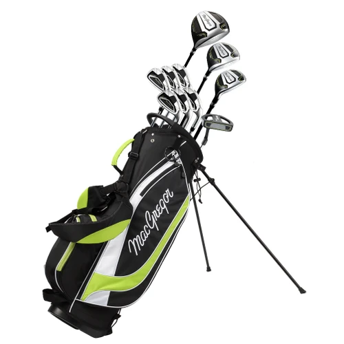 MacGregor CG4000 Mens Graphite/Steel Package Set With Stand Bag, Left Hand