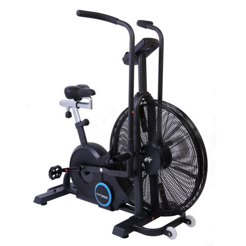 Confidence Fitness Air Resistance Exercise Bike with Tablet Stand