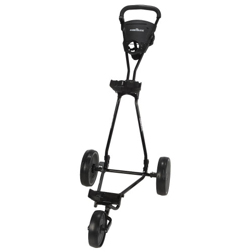 Caddymatic Golf Continental 3 Wheel Folding Golf Push/Pull Trolley Black Caddymatic Golf Continental 3 Wheel Folding Golf Push/Pull Trolley Black