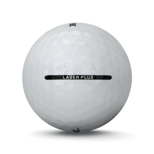 3 Dozen Ram Laser Plus Golf Balls -Soft Low Compression for Slower Swing Speed White