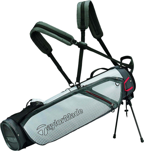 TaylorMade Quiver Pencil Golf Bag Grey/White
