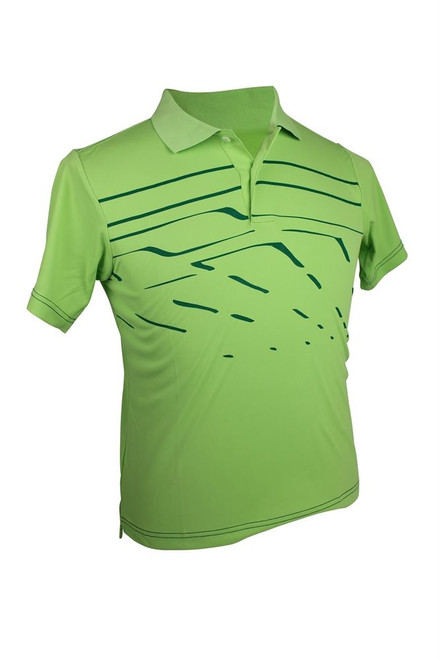 Adidas Boys ClimaLite Print Polo Adidas Boys ClimaLite Print Polo