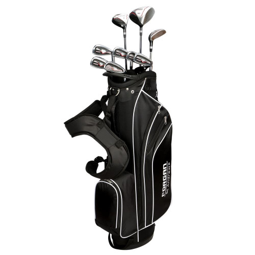 Ram Golf EZ3 Tall Mens +1 Golf Clubs Set with Stand Bag - Graphite/Steel Shafts