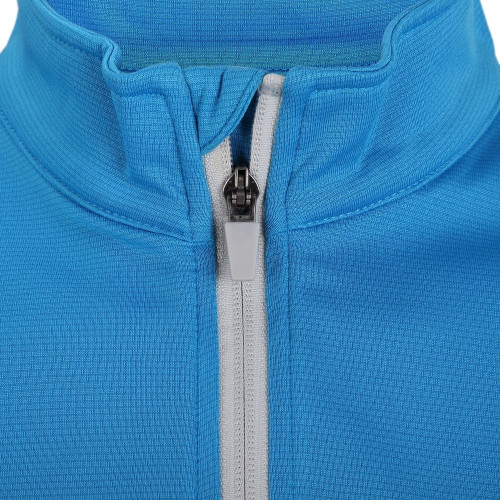 Woodworm 1/4 Zip Golf Pullover - Sky Blue / Silver Woodworm 1/4 Zip Golf Pullover - Sky Blue / Silver