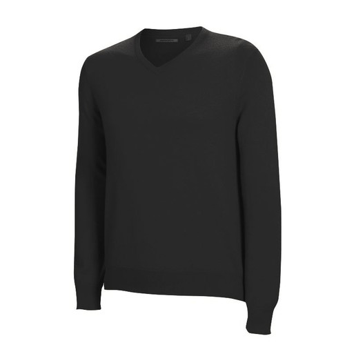 Ashworth Mens Long Sleeve V Neck Merino Sweater Ashworth Mens Long Sleeve V Neck Merino Sweater