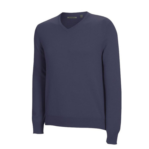 Ashworth Mens Long Sleeve V Neck Merino Sweater Ashworth Mens Long Sleeve V Neck Merino Sweater