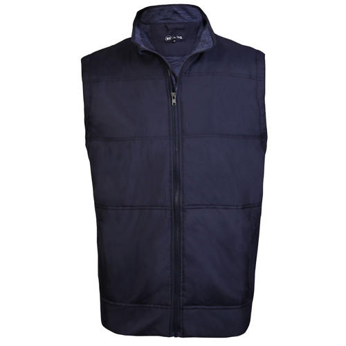 Ram Golf Full Zip Padded Gilet, Blue