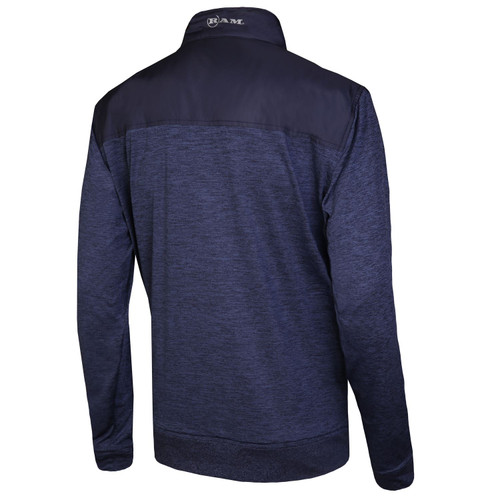 Ram Golf Full Zip Padded Sweater, Blue Ram Golf Full Zip Padded Sweater, Blue