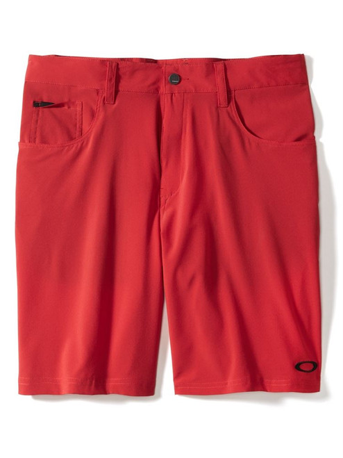Oakley 50S Stretch Golf Shorts - Red Oakley 50S Stretch Golf Shorts - Red