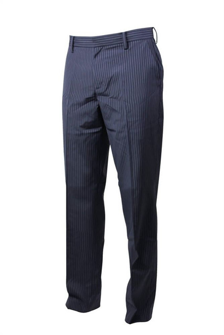 100% virgin wool pinstripe trousers | MANGO