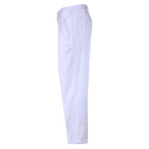 Woodworm DryFit Flat Front Golf Trousers White Woodworm DryFit Flat Front Golf Trousers White
