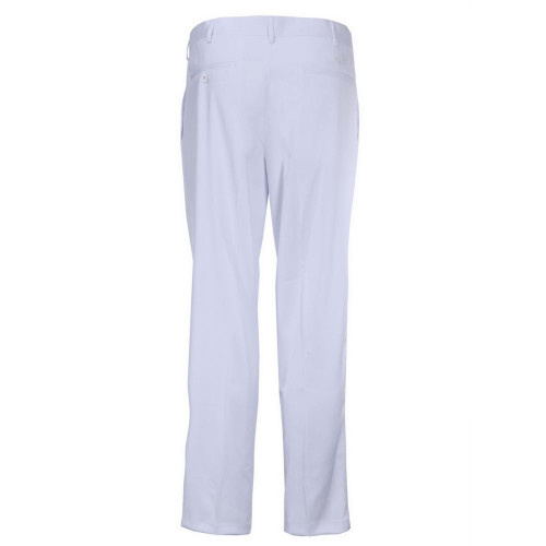 Woodworm DryFit Flat Front Golf Trousers White Woodworm DryFit Flat Front Golf Trousers White