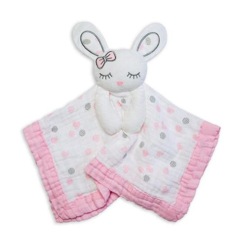 Lulujo Baby Bunny Cotton Lovie