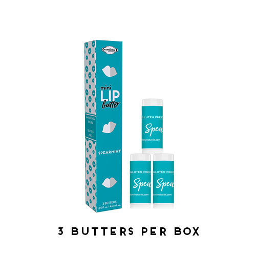 PURE Factory naturals spearmint trio lip butters