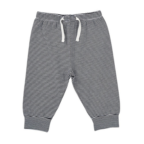 Stephan Baby Navy and White Stripe Pants