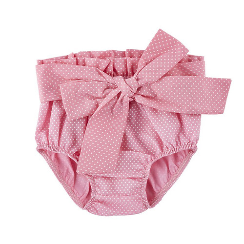 Stephan Baby Tie Pink Bloomers