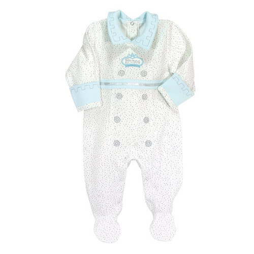 Stephan Baby Footie Pajama Little Prince 0-3 Months