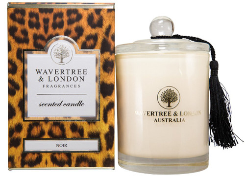 WaveTree and London Noir hand poured Soy Candle