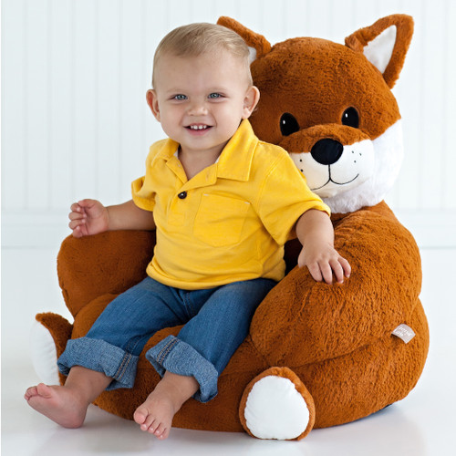 Toddler Plush Fox Character Chair