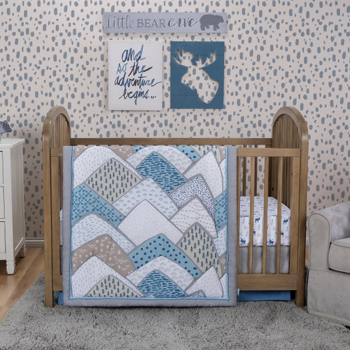 Big Sky 4 Piece Crib Bedding Set