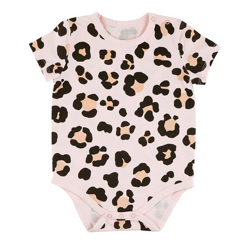 Stephan Baby Cheetah Snapshirt