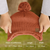 Muff Knitted Beanie (clay)