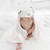 Gerber Organic Baby Girls Unicorn Hooded Bath Wrap