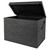 Charcoal Gray Felt Toy Box by Sammy & Lou