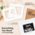 KeaBabies Solo Baby Sonogram Picture Frame