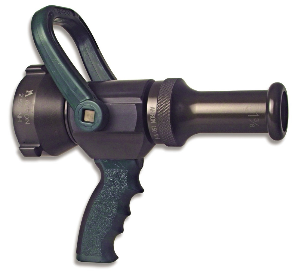 Akron #1446 2.5" Blitz Tip Nozzle with #2126 Shutoff and #1499 Tip