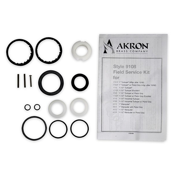 Akron #9108 Field Service Kit for Nozzle Styles 1715, 1720, 4615 and 4616