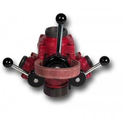 Akron Water Thief 2.5" F Inlet x (1) 2.5" M & (2) 1.5" M Outlets