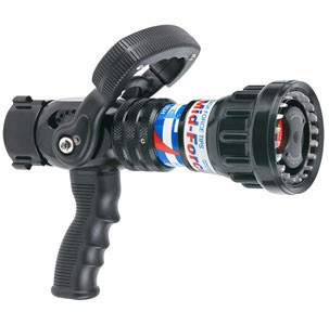 TFT Legacy 1.5" Mid-Force Dual Pressure Nozzle with Pistol Grip - 70-200 GPM @ 55/100 PSI