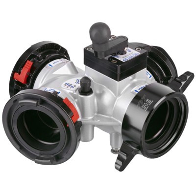 TFT Legacy 4.5" LHF Inlet Oasis Hydrant Assist Valve with 5" Swivel Storz Inlet and (2) 5" Swivel Storz Outlets