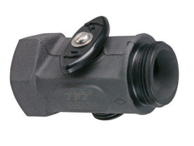 TFT Legacy 1.5" Inlet/Outlet Tee Valve with 1" NH Branch Outlet