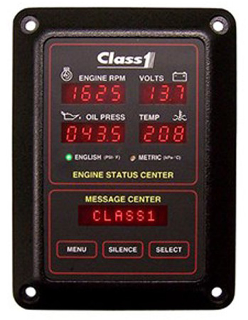 Class 1 #101847 Engine Status Center Monitor
