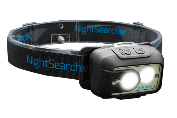 NightSearcher #5838901 LightWave 520 1100 Lumen Headlamp w/ USB Type - C Charging Cable