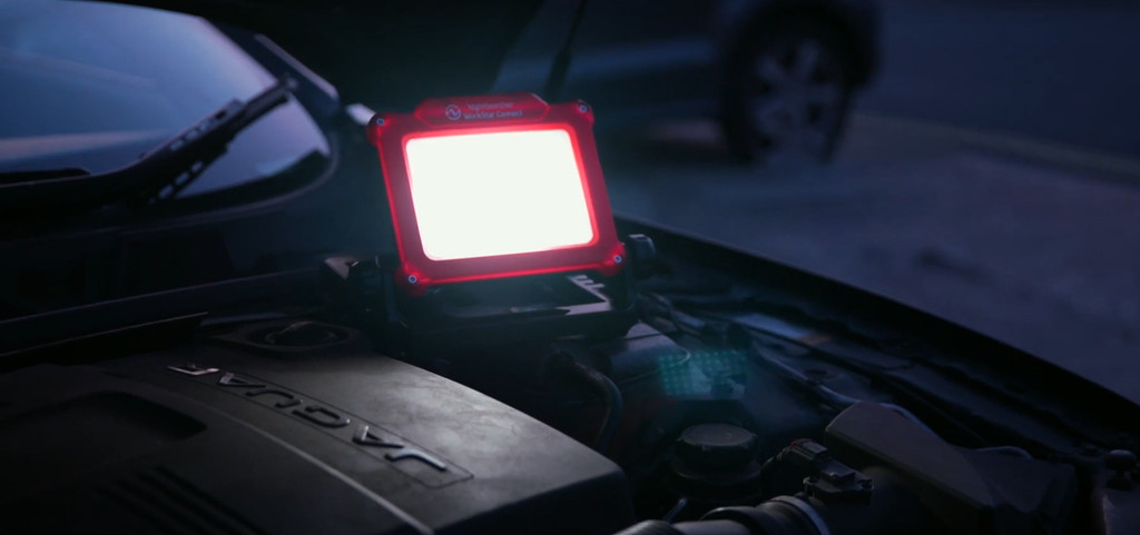 NightSearcher #5847301 WorkStar Connect 2500 Lumen Floodlight ( Power Tool Battery Not Included )