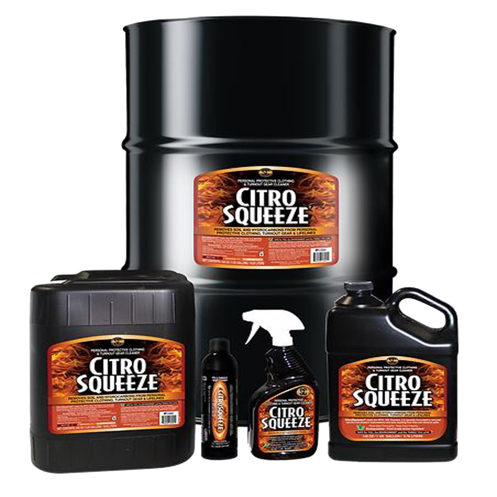 SC Products (Orange) Citro-Squeeze Turnout & PPE Gear Cleaner