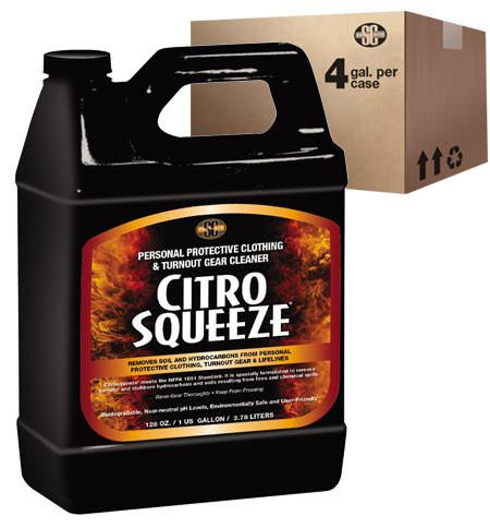 SC Products (Orange) Citro-Squeeze Turnout & PPE Gear Cleaner
